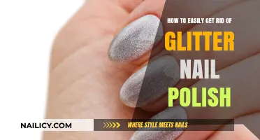 Sparkle No More: Effortless Ways to Remove Glitter Nail Polish