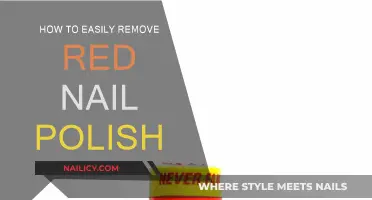 Easy Red Nail Polish Removal Tricks