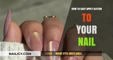 Simple Steps to Perfectly Apply Glitter to Your Nails