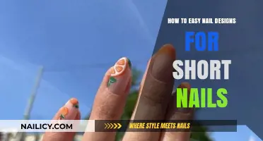 Simple Short Nail Art: Quick & Easy Designs for Beginners