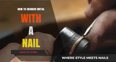 Master Metal Engraving: Simple Nail Technique for DIY Art