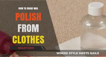 Quick Fixes: Removing Nail Polish Stains from Clothes Easily