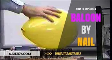 Pop with Precision: Master the Art of Bursting Balloons with Nails