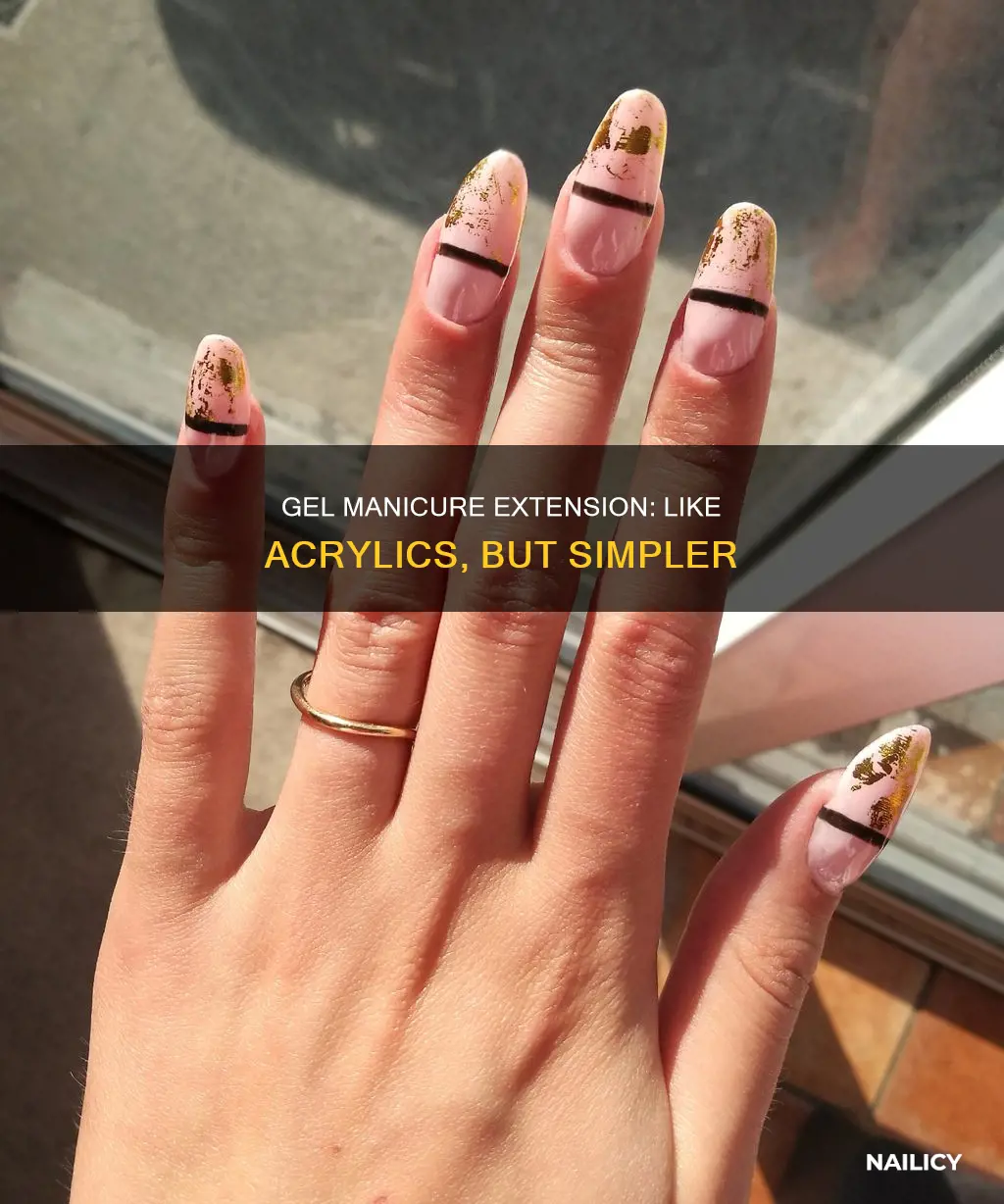 how to extend gel manicure like a acrylic nails