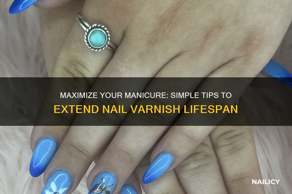 how to extend nail varnish