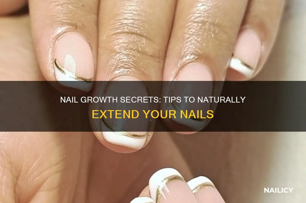 how to extend natural nails