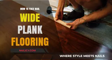 Mastering Face Nailing: A Guide to Installing Wide Plank Flooring