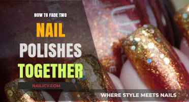 Master the Gradient Manicure: Blending Two Nail Polishes Seamlessly