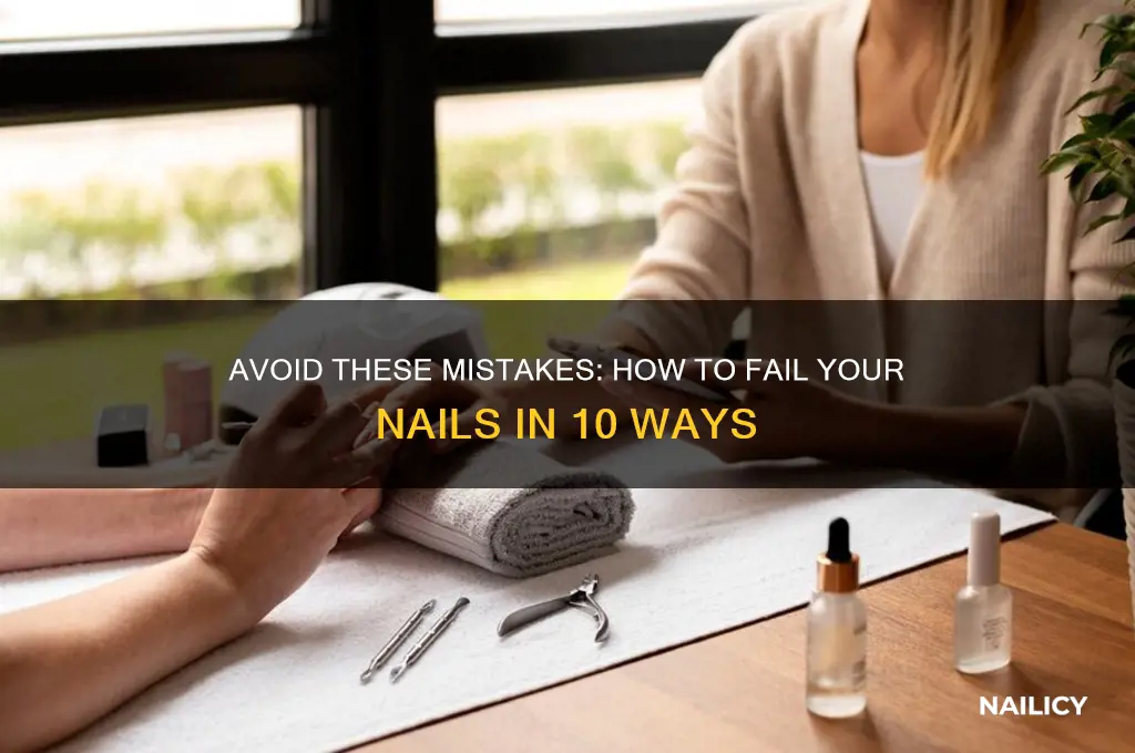 how to fail your nails