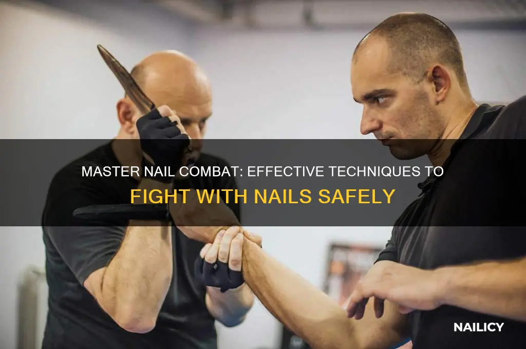 how to fight with nails