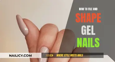 Gel Nails: Filing and Shaping Techniques for Beginners