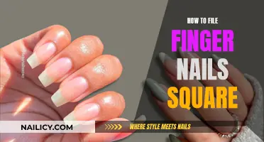 Perfect Square-Shaped Nails: Filing and Shaping Techniques