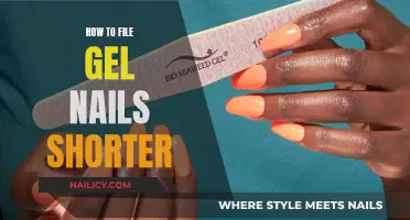 Trimming Gel Nails: File Them Shorter, Keep Them Neater