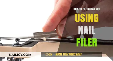 Mastering Guitar Maintenance: Filing Your Nut with a Nail File