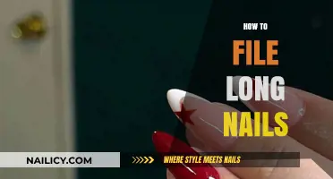 The Art of Filing Long Nails: A Step-by-Step Guide