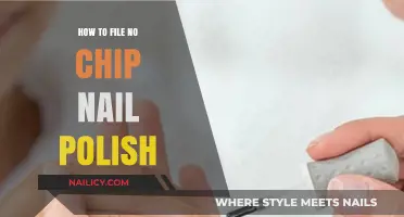 Mastering Flawless Nails: A Guide to Filing No-Chip Polish