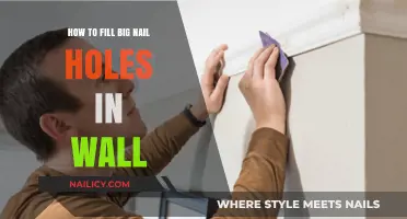 Easy DIY Guide to Filling Large Nail Holes in Walls