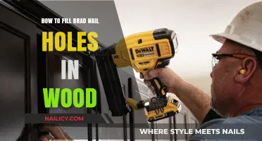 Easy Steps to Conceal Brad Nail Holes in Wood Projects