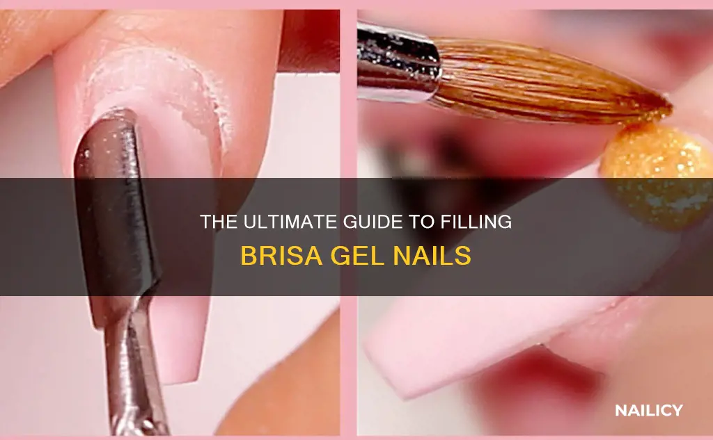 how to fill brisa gel nails