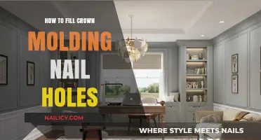 Easy Steps to Conceal Crown Molding Nail Holes Perfectly