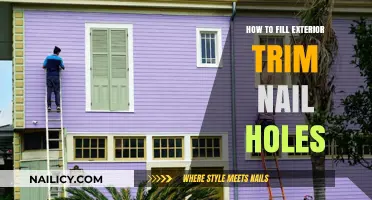 Exterior Trim Nail Hole Repair: Quick and Easy Steps