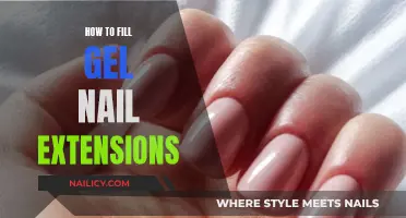 Gel Nail Extensions: Filling Tips and Tricks