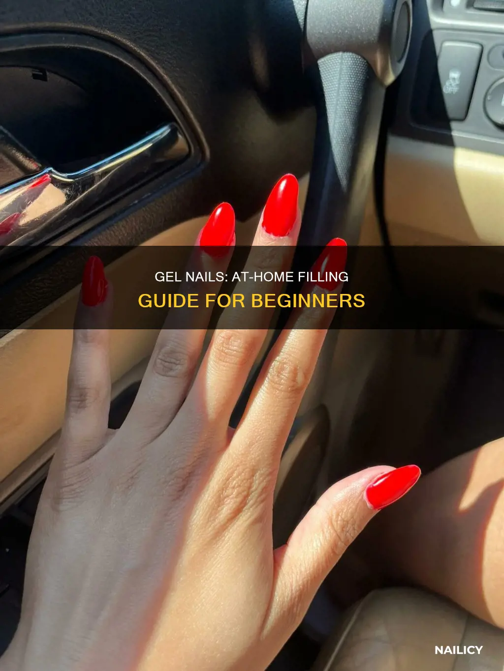 how to fill gel nails at home