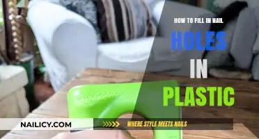 Easy DIY Guide: Filling Nail Holes in Plastic Surfaces Flawlessly