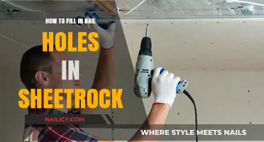 Easy DIY Guide to Filling Nail Holes in Sheetrock Seamlessly