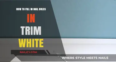Quickly Fill Nail Holes in Trim: A Simple Guide