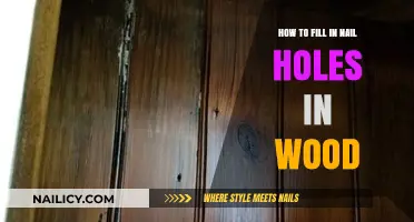 Easy Steps to Seamlessly Fill Nail Holes in Wood Surfaces