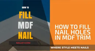 Mastering MDF Repairs: A Step-by-Step Guide to Filling Nail Holes