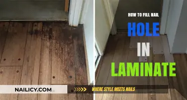 Easy Steps to Seamlessly Repair Nail Holes in Laminate Surfaces