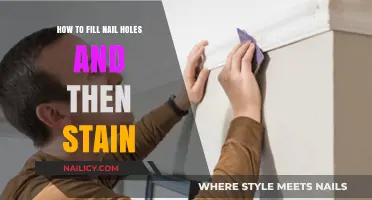 Perfectly Repair and Stain Wood: Filling Nail Holes Like a Pro