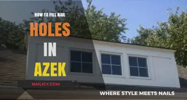 Easy Steps to Seamlessly Fill Nail Holes in Azek Trim