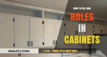 Easy DIY Guide to Filling Nail Holes in Cabinets Flawlessly