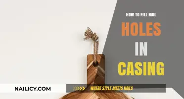 Easy Steps to Seamlessly Fill Nail Holes in Casing