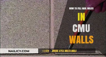 Easy Steps to Fill Nail Holes in CMU Walls Flawlessly