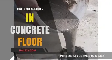 Easy Steps to Repair Nail Holes in Concrete Floors