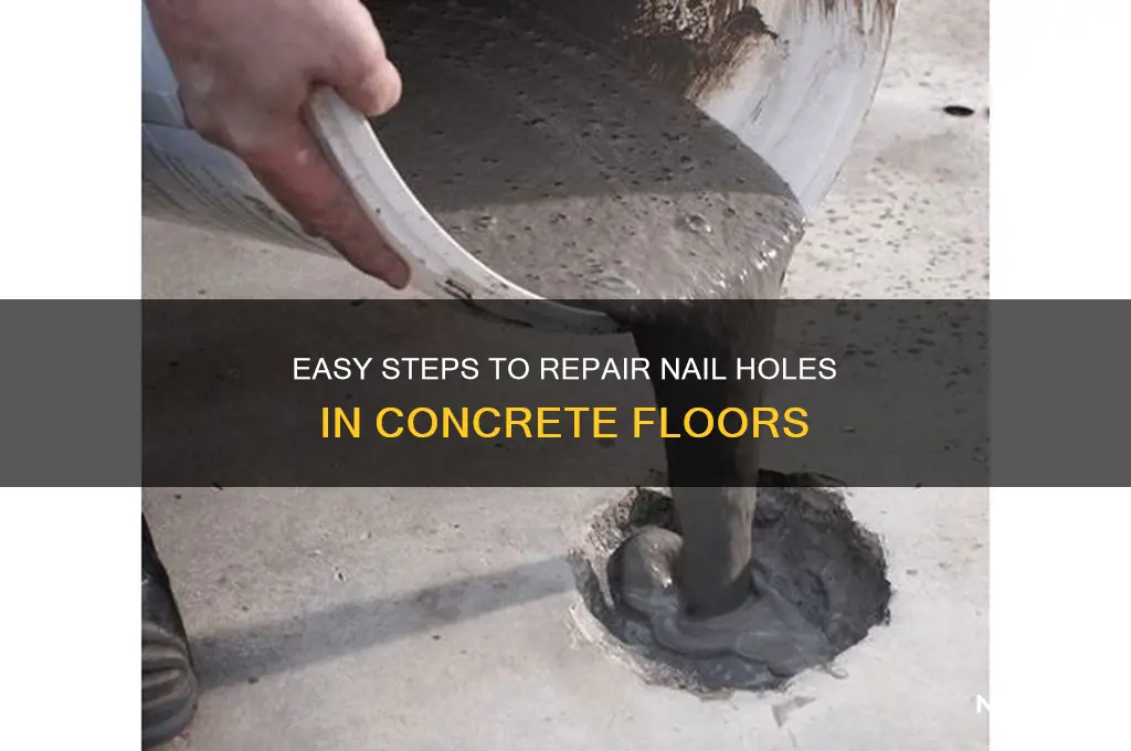 How To Fix Holes In Concrete