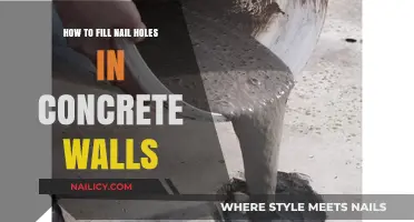 Easy Steps to Repair Nail Holes in Concrete Walls