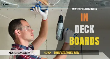 Easy Steps to Seamlessly Fill Nail Holes in Deck Boards