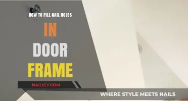 Easy Steps to Seamlessly Fill Nail Holes in Door Frames
