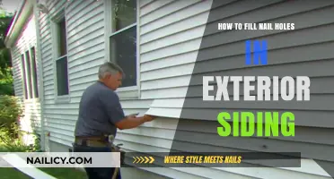 Easy Steps to Repair and Fill Nail Holes in Exterior Siding