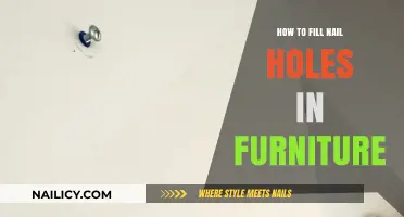 Easy DIY Guide: Filling Nail Holes in Furniture Seamlessly