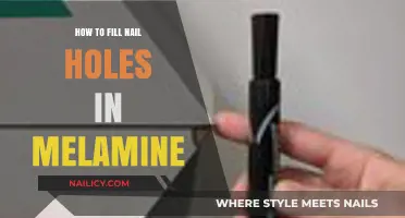 Easy DIY Guide: Filling Nail Holes in Melamine Surfaces Flawlessly