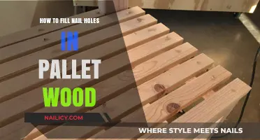 Easy DIY Guide: Filling Nail Holes in Pallet Wood for Smooth Finishes
