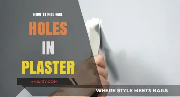 Easy Steps to Seamlessly Fill Nail Holes in Plaster Walls
