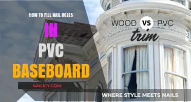 Easy DIY Guide: Filling Nail Holes in PVC Baseboard Seamlessly