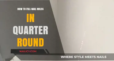 Easy DIY Guide: Filling Nail Holes in Quarter Round Molding